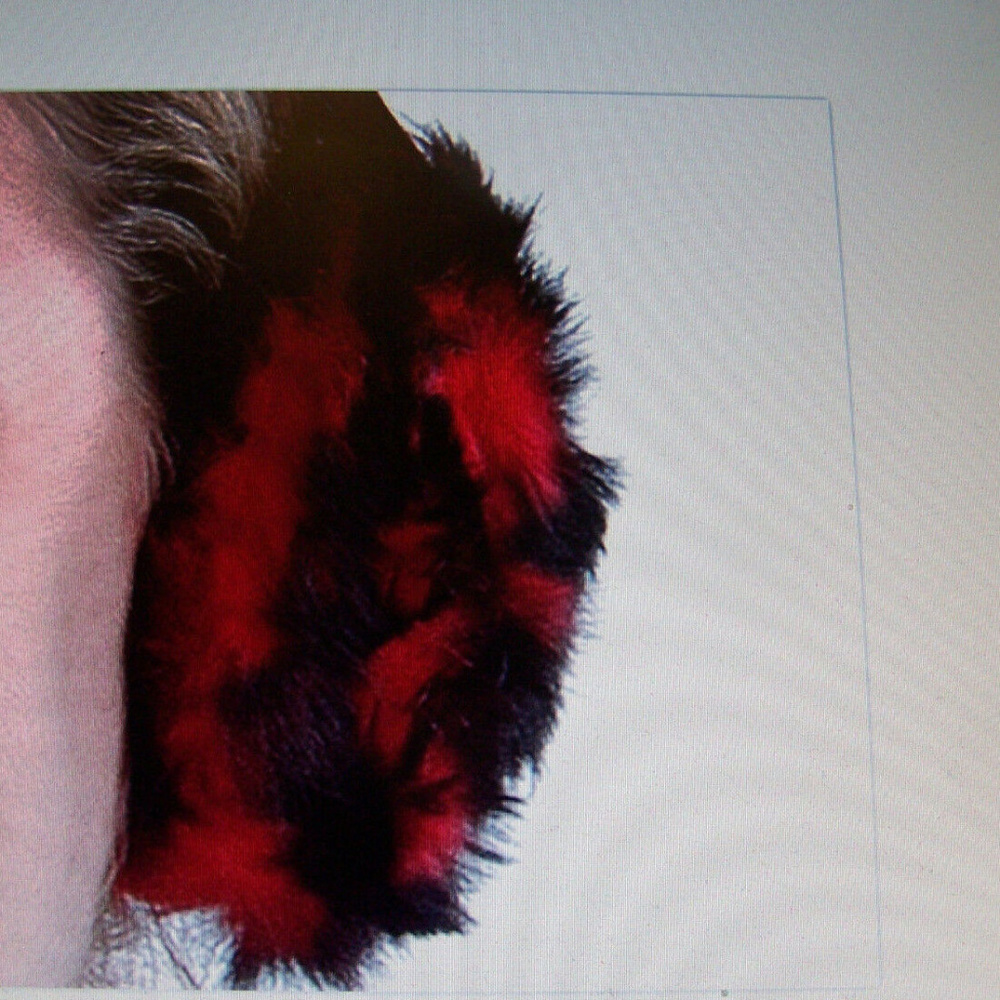 La Fiorentina Rosette Earmuffs - Rabbit Fur WOMEN